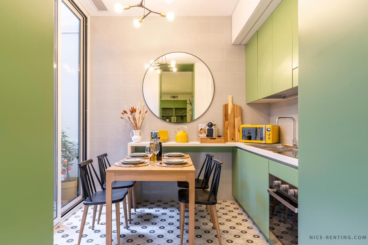 Nice Renting - Bavastro - Luxurious Loft - 2 Bedroom - Ac - Balcony - Trendy Neighborhood Zewnętrze zdjęcie