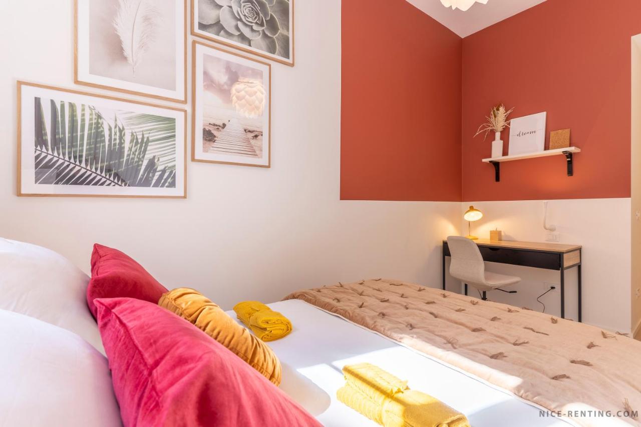Nice Renting - Bavastro - Luxurious Loft - 2 Bedroom - Ac - Balcony - Trendy Neighborhood Zewnętrze zdjęcie