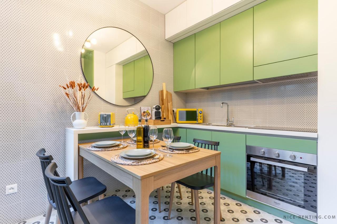 Nice Renting - Bavastro - Luxurious Loft - 2 Bedroom - Ac - Balcony - Trendy Neighborhood Zewnętrze zdjęcie